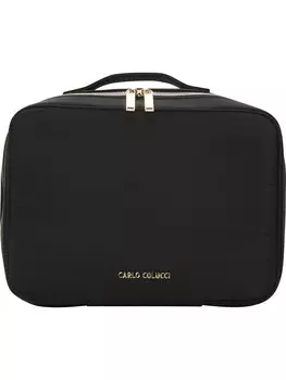 Косметичка Carlo Colucci Toiletry Bag Crazzolara, черный