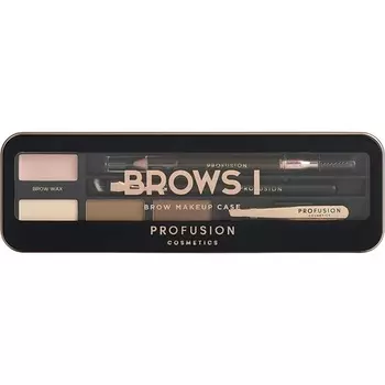Косметичка для бровей Pro Светлый Средний Многоцветный, Profusion Cosmetics