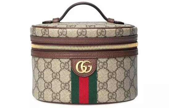 Косметичка Gucci Ophidia Бежевый/Эбеновое дерево