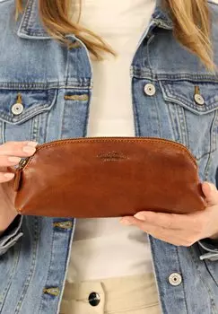 Косметичка Gusti Leder, коричневый