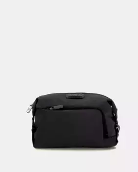 Косметичка из ткани антрацитового цвета Scharlau, темно-серый