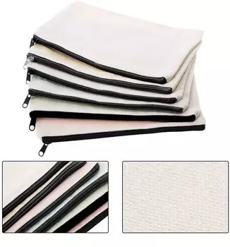 Косметичка из ткани с застежкой-молнией для вышивки и рисования, пенал, 6 шт. Inna marka