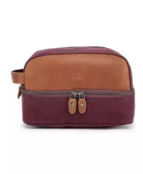 Косметичка из вощеного холста Stone Creek TSD BRAND, красный