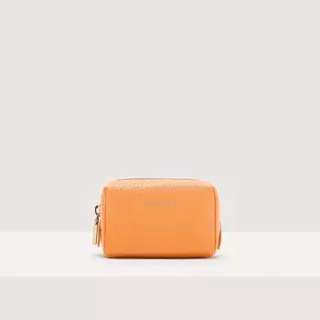 Косметичка из зерненой кожи Coccinelle TROUSSE MEDIUM, санрайз