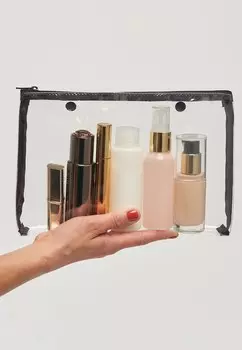 Косметичка KATE HANGING BEAUTY IN STARFLOWER Victoria Green, золотого цвета