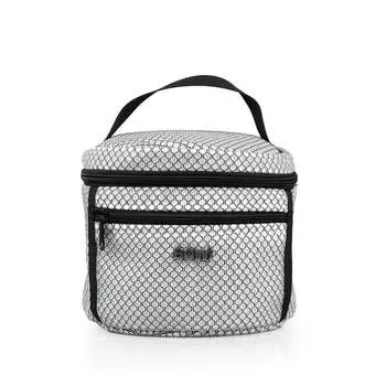 Косметичка круглая М 18х16 Лампочки Bowi