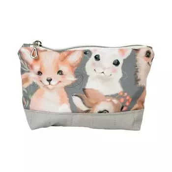 Косметичка Лесные звери для детей Szycie z pasj