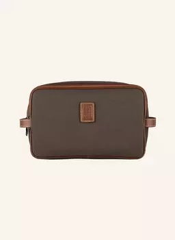 Косметичка Longchamp BOXFORD, цвет khaki/braun