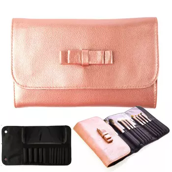 Косметичка «Лосось» для кистей для макияжа Органайзер для косметики Frezarkowo, цвет розовый