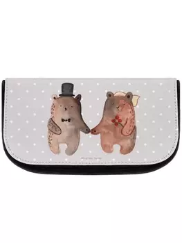 Косметичка Mr & Mrs Panda Br Heirat ohne Spruch, пастельно-серый