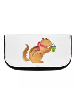 Косметичка Mr & Mrs Panda Eichhrnchen Smoothie ohne Spruch, белый
