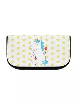 Косметичка Mr & Mrs Panda Einhorn Baby ohne Spruch, белый