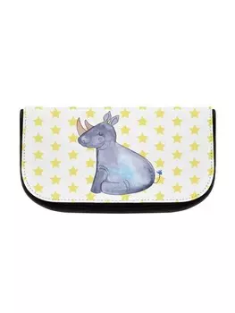 Косметичка Mr & Mrs Panda Einhorn Nashorn ohne Spruch, белый