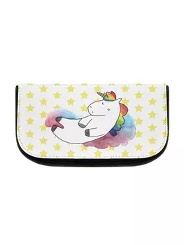 Косметичка Mr & Mrs Panda Einhorn Wolke 7 ohne Spruch, белый