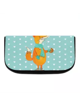 Косметичка Mr & Mrs Panda Fuchs Keks ohne Spruch, цвет trkis pastell