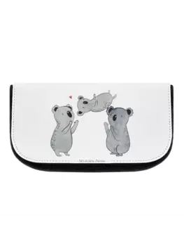 Косметичка Mr & Mrs Panda Koalas Feiern ohne Spruch, белый