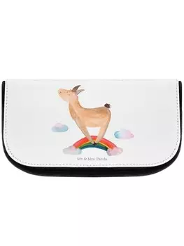 Косметичка Mr & Mrs Panda Lama Regenbogen ohne Spruch, белый