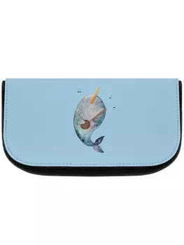 Косметичка Mr & Mrs Panda Narwal Gitarre ohne Spruch, цвет blau pastell