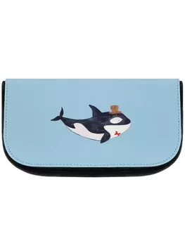 Косметичка Mr & Mrs Panda Orca Zylinder ohne Spruch, цвет blau pastell