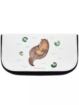 Косметичка Mr & Mrs Panda Otter Seerose ohne Spruch, белый
