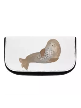 Косметичка Mr & Mrs Panda Robbe Lachen ohne Spruch, белый