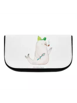 Косметичка Mr & Mrs Panda Robbe Sherlock ohne Spruch, белый