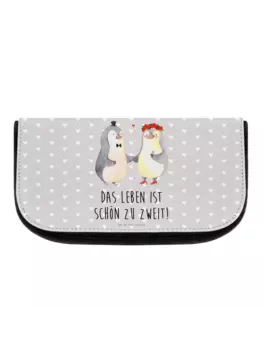 Косметичка Mr. & Mrs. Panda, серый пастельный