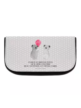 Косметичка Mr. & Mrs. Panda, серый пастельный