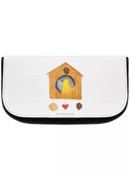 Косметичка Mr & Mrs Panda Vogel Haus ohne Spruch, белый