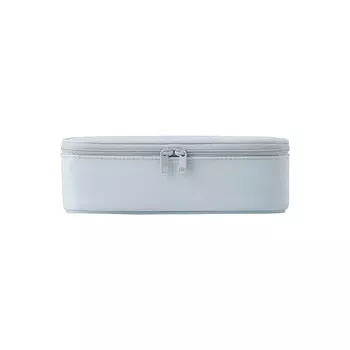 Косметичка Muji на молнии, бежевый