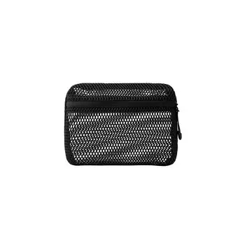 Косметичка Muji в сеточку, оранжевый