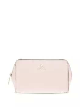 Косметичка на молнии с логотипом Furla, розовый