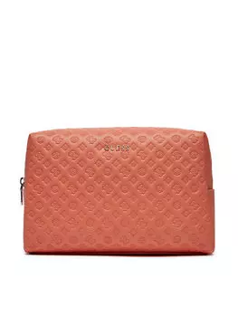 Косметичка Not Coordinated (PE) Accessories PW7437 Guess, коралловый цвет