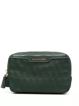 Косметичка-органайзер Anya Hindmarch Duo, зеленый