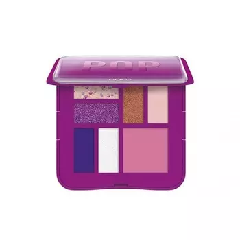 Косметичка Pop Fuchsia 006 Палитра для лица и глаз с зеркалом 8G, Pupa