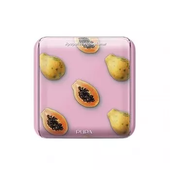 Косметичка Pupa Tropical 007 Pink Papaya Палитра для лица и глаз с зеркалом 8 г Pupa Milano