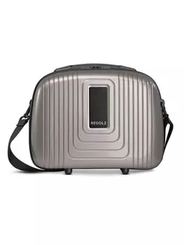 Косметичка Redolz Essentials 14 34 cm, цвет coffee grey metallic