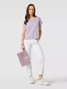 Косметичка с детальной этикеткой модель "ЮНОНА" Barts, пыльно-розовый