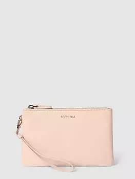 Косметичка с детальной этикеткой модели «NEW BEST METALLIC SOFT» Coccinelle, светло-розовый