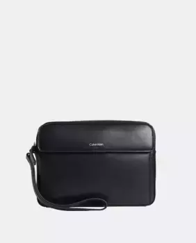Косметичка с короткой ручкой Calvin Klein, черный