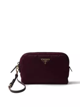 Косметичка с логотипом Prada, коричневый