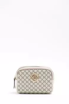 Косметичка с монограммой River Island, бежевый