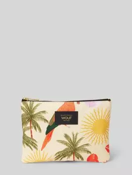 Косметичка с нашивкой-лейблом модель «Рио» WOUF, песочный
