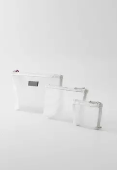 Косметичка SET Even&Odd, серебристый