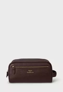Косметичка SHAVE KIT POUCH MEDIUM UNISEX Polo Ralph Lauren, коричневый