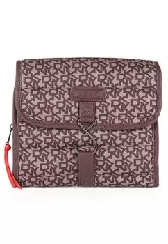 Косметичка SIGNATURE PUFFER DKNY, фиолетовый