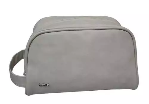 Косметичка, Средняя, Ручка, Светло-Бежевый, Reed