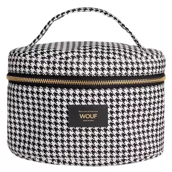 Косметичка Wouf Daily, черный/белый