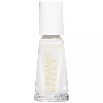 Косметика Лак для ногтей с керамическим эффектом Soft White 10 мл, Layla