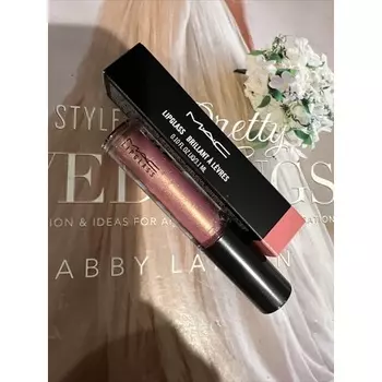 Косметика Lipglass 303 Nymphette 0,10 унции — аутентичная, Mac